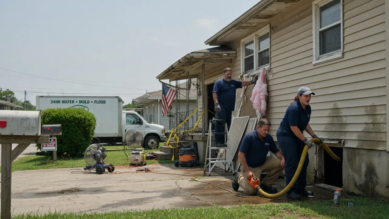 Water Damage Repair in Schellsburg, PA near me